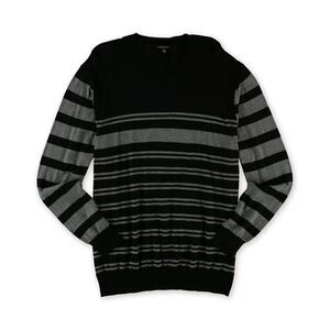 Sons of Intrigue Mens Horizontal Stripe Pullover Sweater, NWT